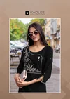Yashvi By Kadlee Rayon Embroidery Kurti Wholesale Clothing Suppliers In India
